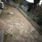 西側お庭 西側お庭