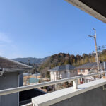 2階西側バルコニーからの眺望 2階西側バルコニーからの眺望