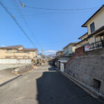 現地前面道路 (外観) 現地前面道路 (外観)